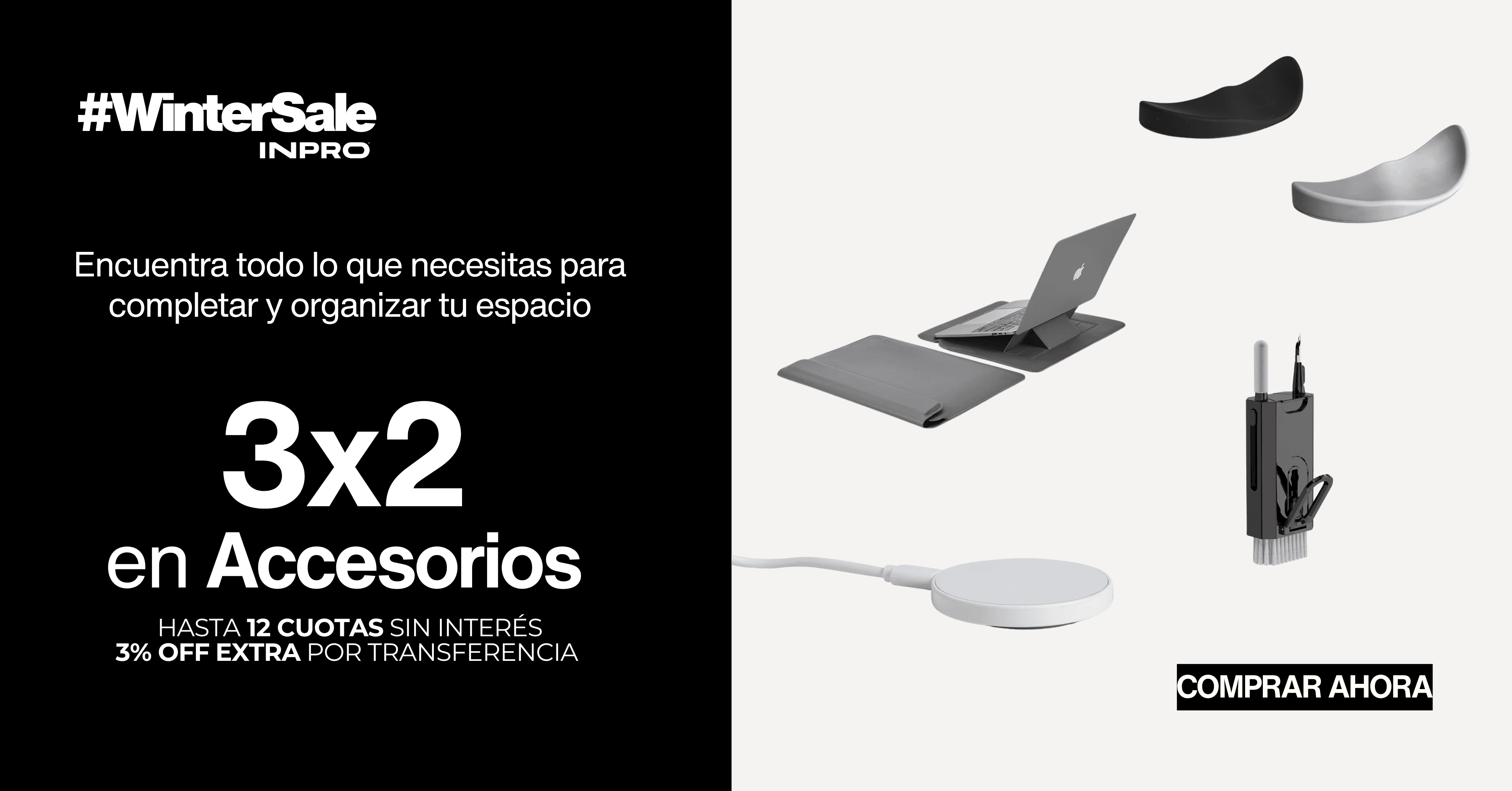 Winter Sale INPRO: 3x2 en accesorios