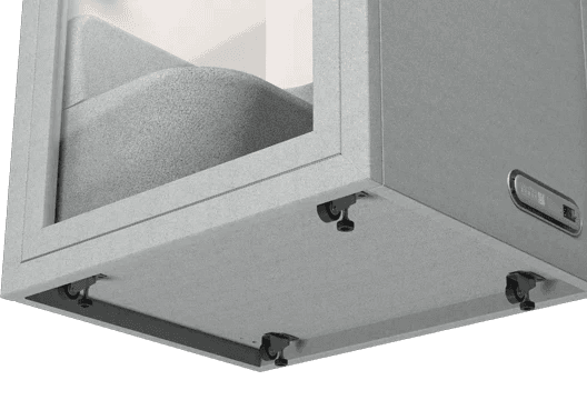 Exterior de un pod SoundBox
