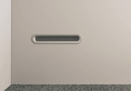 Sistema de ventilación de un pod SoundBox