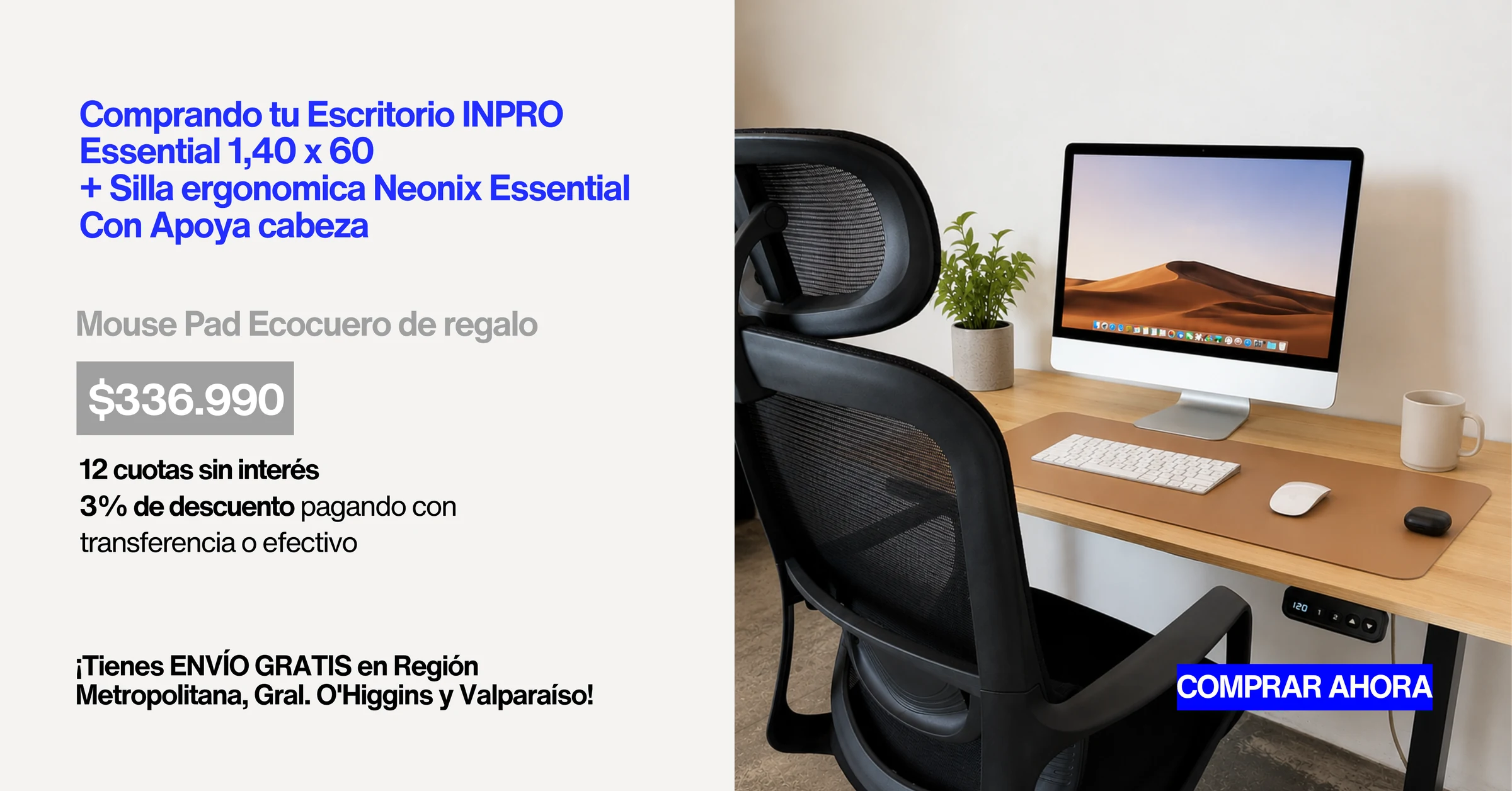 Dia del Padre INPRO: Essential Pack 1,40 con mouse pad ecocuero de regalo