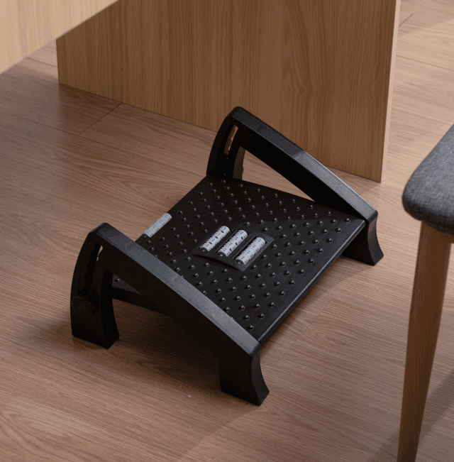 Reposapies regulable con masajeador - imagen 4