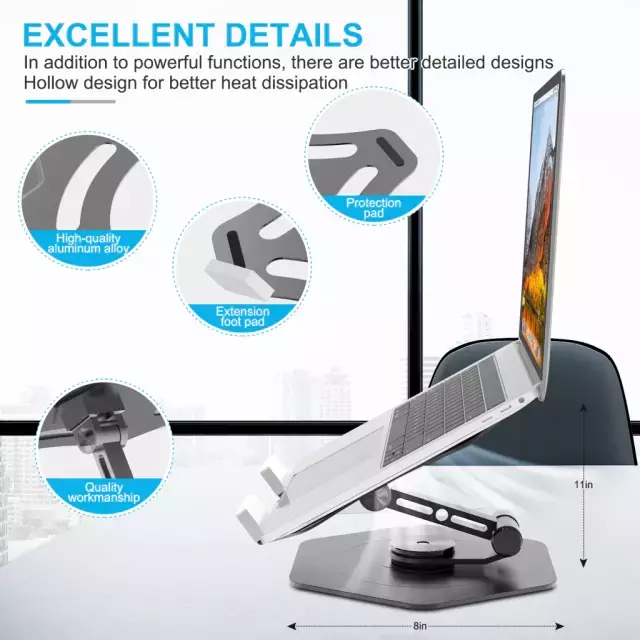 Soporte para laptop 360 Plegable - imagen 3