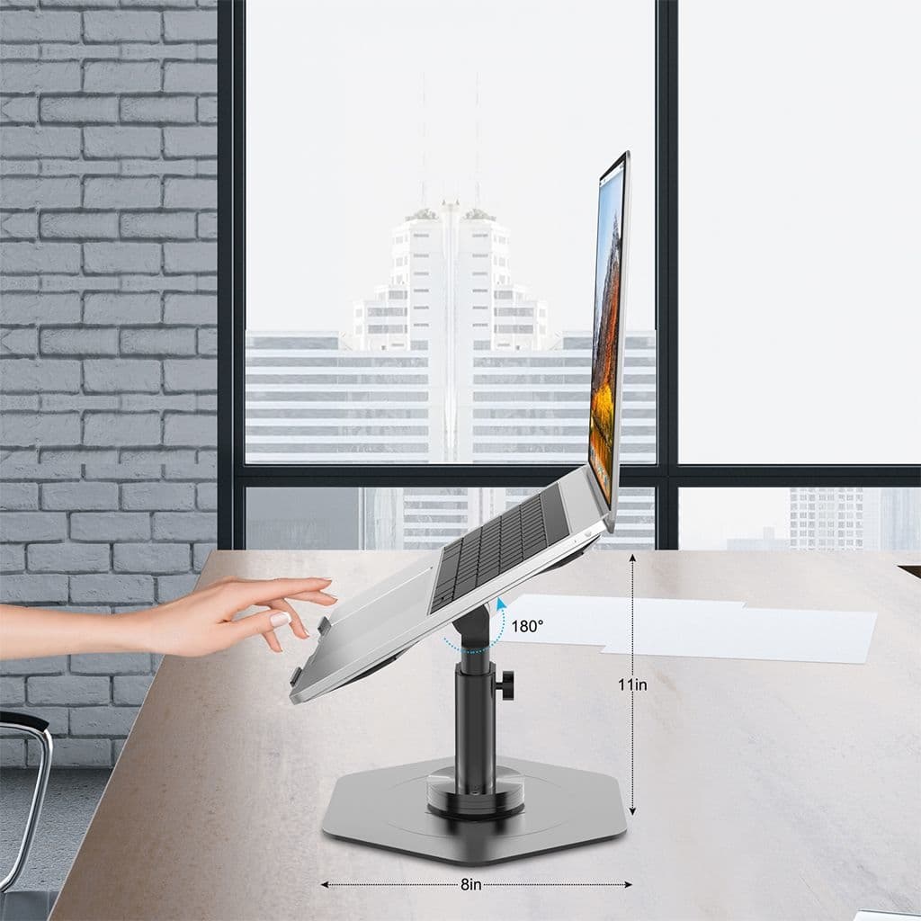Soporte Laptop 360° para Standing Desk