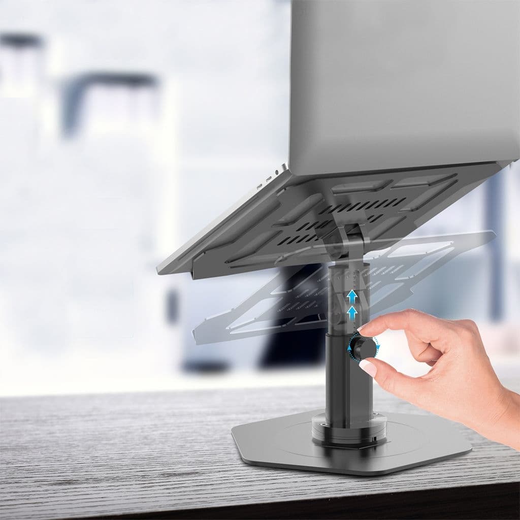 Soporte Laptop 360° para Standing Desk